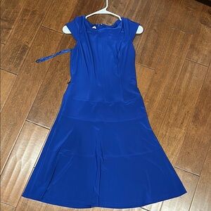 Anne Klein Blue Midi Dress